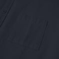 thumbnail image 6 of Bxsruta Mens Button Down Shirts Long Sleeve Loose Fit Casual Button Up Tops with Chest Pocket, 6 of 7