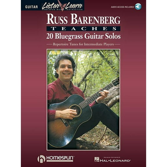 Russ Barenberg Teaches 20 Bluegrass Guitar Solos : Repertoire Tunes for Intermediate Players