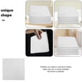 thumbnail image 3 of LOLIPPYY 12Pcs White Car Wash Drying Towels Thick Absorbent Microfiber Cloth for Auto Care, 3 of 8