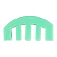 thumbnail image 1 of SHOWERORO 1Pcs Green Rubber Violin Mute for Musicians Five-claw Design, 1 of 7