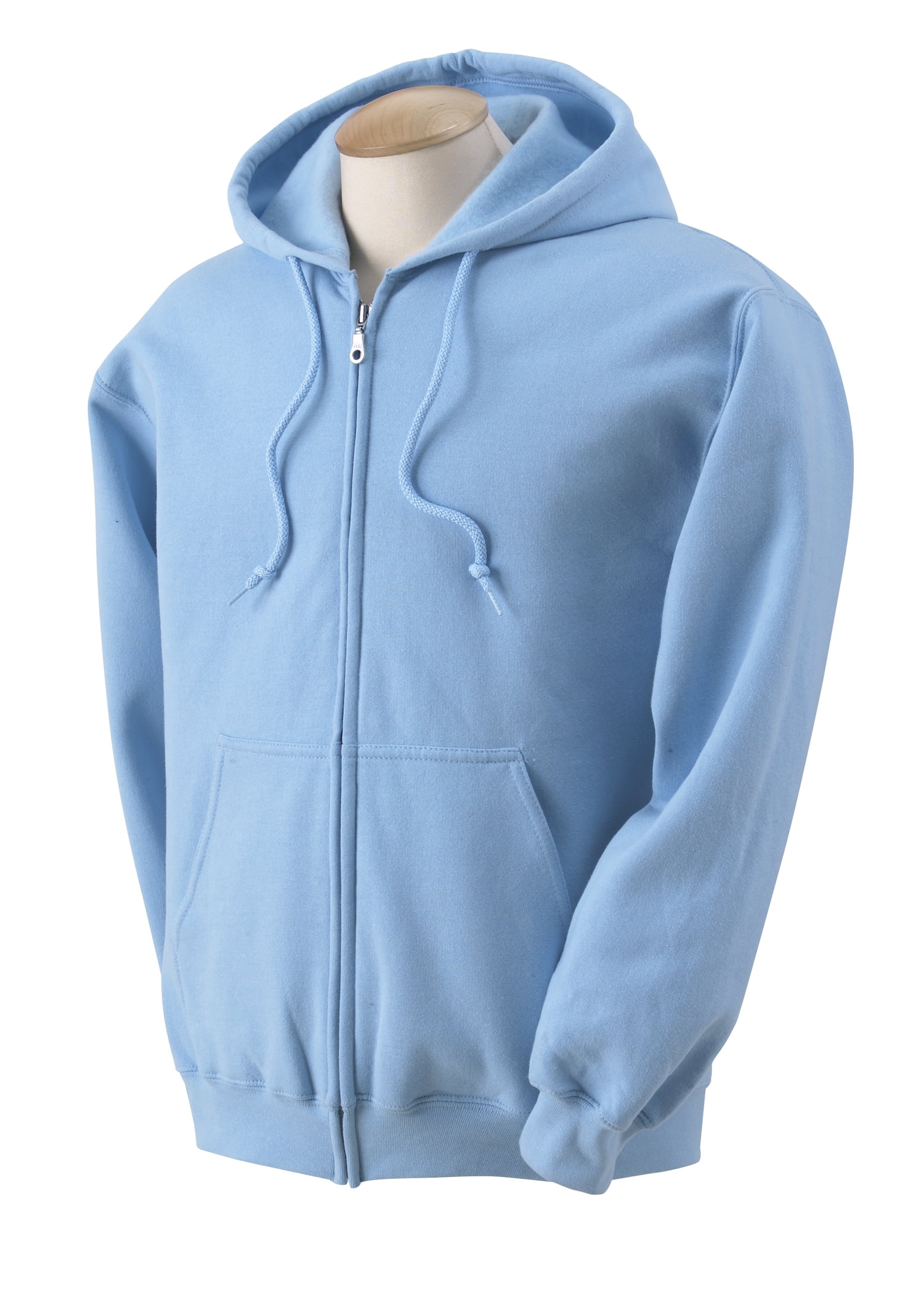 gildan hoodie light blue