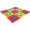 Giant Classic Tic-Tac-Toe Game – Over-Sized interlocking Eva Foam Squares by Hey! Play!