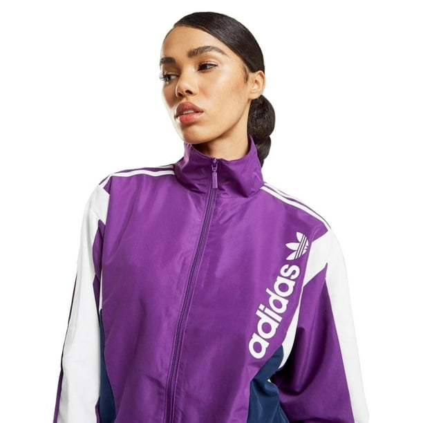 Chamarra adidas morada sale