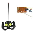 thumbnail image 2 of Control remoto RC de 4 canales con circuito de antena, placa PCB, transmisor y receptor, repuesto de respuesta rápida, de radio de 27 MHz para, 2 of 9