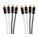 thumbnail image 2 of Cable RCA Fusion de 4 canales y 3,6 m, 2 of 2
