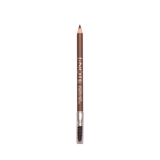 Lápiz para cejas Note Cosmetics, de aspecto natural, impermeable, mate