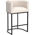 thumbnail image 7 of Dycanpo 27" H Modern Bar Stools Set of 4 with Back and Arms, for Home Kitchen, Beige, 7 of 7