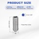 thumbnail image 2 of Uxcell 10Pcs M3x8mm Tornillo de punto de bola de acero inoxidable 304 con resorte, 2 of 7