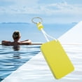 thumbnail image 3 of Llavero Flotante Lvero Flotador Colgante Rectángulo Colorido Amarillo, 3 of 7