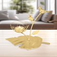 thumbnail image 1 of Accent Collection Golden Metal Tealight Candle Holder, 6" Table Centerpiece Decor, 1 of 6