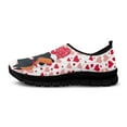 thumbnail image 6 of Psesaysky Love Heart Dogs Sneakers for Women Comfortable Durable Shoes Gift for Mom Wife Daughters Size 5.5-11.5, 6 of 7