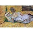 thumbnail image 3 of Toulouse-Lautrec, Henri de 18x13 Black Modern Framed Museum Art Print Titled - Les Deux Amies, 3 of 5