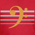 thumbnail image 3 of CafePress - Bass Strings T Shirt - Men's Fitted T-Shirt, 3 of 4