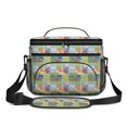 thumbnail image 2 of Lunch Box Pioneer Flower Floral Print Pattern Insulated Lunch Bag for Women Men,Medium Leakproof Lunchbox Cooler Bag Adjustable Strap,10 X 6.7 X 8 Inches, 2 of 6
