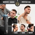 thumbnail image 3 of Cortapelos NOVAH Professional para hombre, barbero inalámbrico, 3 of 6