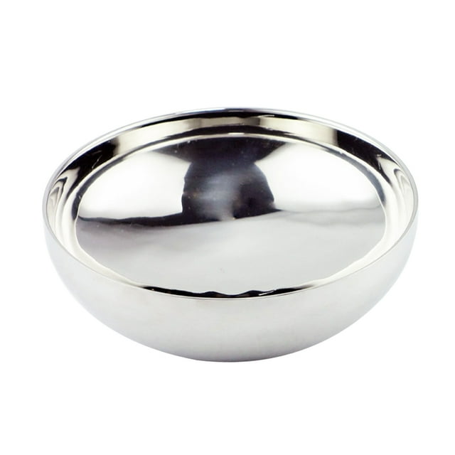 Tazón de Fuente Doble de Acero Inoxidable Perfecl 22cm