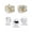 beige, variant on Bees Branches Small Toaster Cover 2 Slice, Kitchen Appliance Covers, Farmhouse Spring Botanical Watercolor Toaster Oven Cover with Loop, Bread Machine Cover Polyester Dust Cover Protection