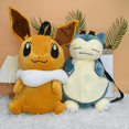 thumbnail image 5 of New Pokemon Pikachu Snorlax Eevee Mimikyu Mew Gengar Charizard Piplup Slowking Plush Backpack Toy for Boys Girls Doll Gift, 5 of 5