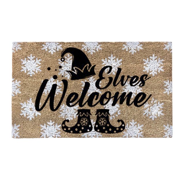 Christmas Welcome Mats For Front Door Funny Door Mats Outside
