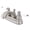 Brushed Nickel, variant on Kingston Brass KB2602PL 4 in. Centerset Bathroom Faucet, Polished Brass
