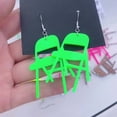 thumbnail image 2 of XWSHYW Productos para El Cabello Pendientes de Silla Plegable, Collar Deportivo de Silla, Pendientes de Silla de Campaña, 2 of 3