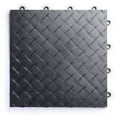 thumbnail image 1 of Big Floors RaceDeck Diamond Plate Design, Durable Interlocking Modular Garage Flooring Tile (12 Pack), Graphite, 1 of 4