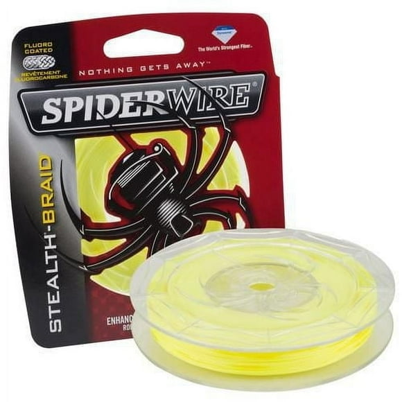 Spiderwire Stealth 125 Yards 30lb test Hi-Vis Yellow