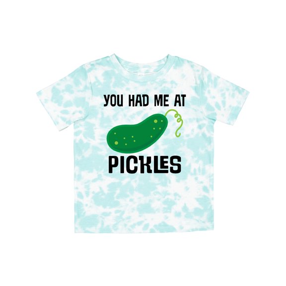 Inktastic You Had Me at Pickles Boys or Girls Toddler T-Shirt