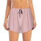 thumbnail image 2 of Balery Stripes Pantalones cortos deportivos para mujer con forro y dos bolsillos, elásticos, para entrenamiento, gimnasio, yoga-Medium, 2 of 7