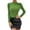 Green, variant on UJNDER Solid Color High Neck Knitted Sweater for Women Bottoming Turtleneck Tops Army Green M