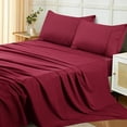 thumbnail image 6 of Sheet Set Queen - Microfiber 4 Piece Bed Sheet Set with 16-Inch Deep Pocket - Easy Care Wrinkle Free Bed Sheets, 6 of 10