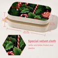 thumbnail image 5 of Christmas Crutches Velvet Portable Jewelry Box with Removable Compartment - Stylish Gift, Display Case, and Decorative Box, 5 of 7