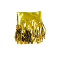 thumbnail image 5 of BalsaCircle 16 feet Gold Metallic Foil Tassels Hanging Garland Fringe Banner Party Decorations, 5 of 8