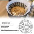 thumbnail image 3 of Collapsible Pour Over Coffee Dripper Rack,CampingCoffee Dripper Filter Holder, Folding Stainless Steel Handheld Coffee Filter Cup Holder for Outdoor Camping Picnic Office Home Travel, 1-2 Cups, 3 of 8