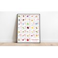 thumbnail image 2 of RUSSIAN Alphabet POSTER Print With Words And English Translations (16 x 20 inches), 2 of 5