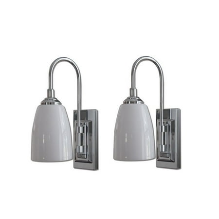 battery operated sconce led chrome rite lite classic sconces walmart pk