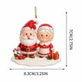 thumbnail image 4 of Couple Growing Old Together, New Christmas Couple Ornament, Personalized Gnome Couple Ornament for Xmas Tree, Wedding Anniversary Gift for Him, Her- Marriage Keepsake, Santa Claus Couple, 4 of 6