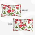 thumbnail image 4 of Fotbe Strawberry1 Pillow Cases - Envelope Closure - Luxury, Extra Soft, Cooling Pillow Covers - Wrinkle, Fade, Stain Resistant-14"x20", 4 of 9