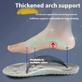 thumbnail image 3 of Insoles for Men Women,4D Memory Foam Cloud Shoe, Arch Support - Anti-Fatigue Comfort, Shock Absorption Soles and Foot Pain Relief, Trim-to-Fit Design, 3 of 8