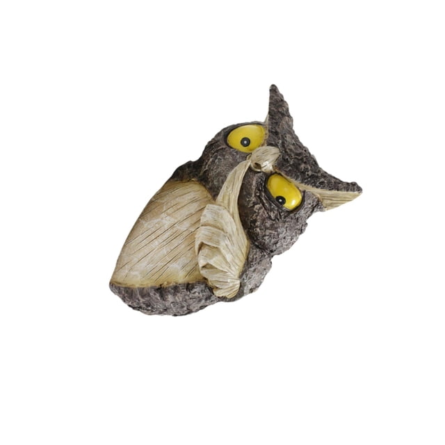 Maoww Collection de Figurines Hibou Simulation Décoration de Jardin pour Parc Cour Pelouse