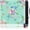 Light Green, variant on Mahjong mat for Table/31.5inch/American Mahjong Table Cloth with Rules mats withDrawstring Bag, Noise ReductionAnti-Slip Game mat for Table, forMahiona/PokerBoard Games/Card Games/Dominoes
