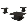 thumbnail image 1 of Reston 3-piece Square Coffee and End Table Set Cappuccino, 1 of 10