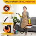 thumbnail image 4 of Zerdie Limpiador de Vapor de Alta Temperatura y Alta Presión, Limpiador de Vapor Portátil Ajuste de 6 Engranajes, Máquina de Limpieza Portátil de Alta Temperatura, Steam Cleaning Machine, 4 of 5