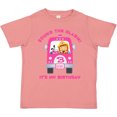 thumbnail image 3 of Inktastic Fire Truck Girl 3rd Birthday Girls Toddler T-Shirt, 3 of 5