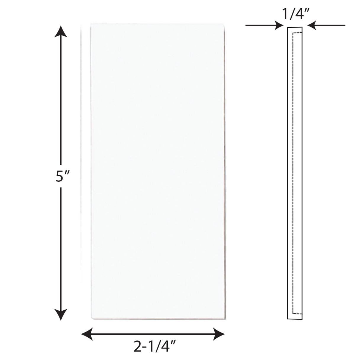 Progress Lighting, Address Numbers Collection, 10 Lights, Address Numbers, White, Polycarbonate Material