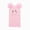 A70-Pink, variant on Toddler Winter Knit Balaclava with Cute Animal Face, Warm Hood for Boys and Girls