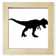 thumbnail image 1 of dinosaur black bs die out Square Picture Frame Wall Tabletop Display, 1 of 3