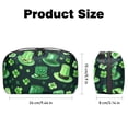 thumbnail image 5 of Saint Patrick's Day Charger Organizer, Hard Drive Cases, Cord Travel Organizer, Cell Phone Cord Organizer - Waterproof Oxford Cloth Digital Bag 5.9x9.44x3.14 in, 5 of 6