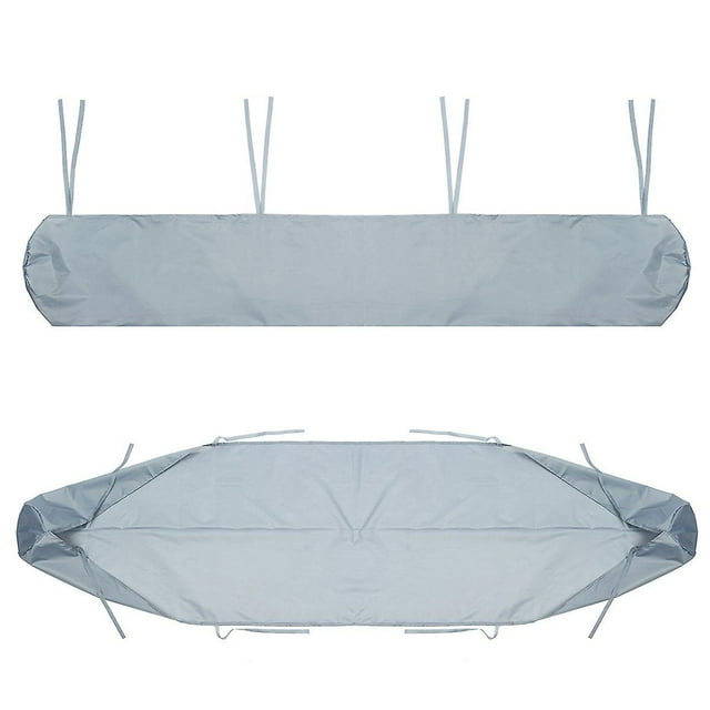 Housse de Store Extérieur, Argent 2m/6.56 Pieds, Housse de Store de Patio, Housse de Store à Rouleau Rétractable, Tissu Oxford Anti-Poussière, Housse de Store de Pluie