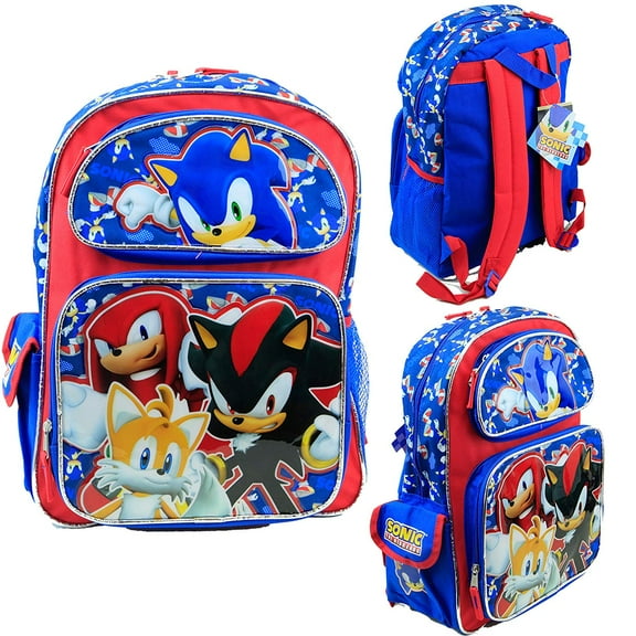 Accessory Innovations Sonic the Hedgehog Team 16" inches Large Backpack